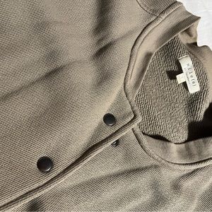 Madewell sweatshirt bomber jacket